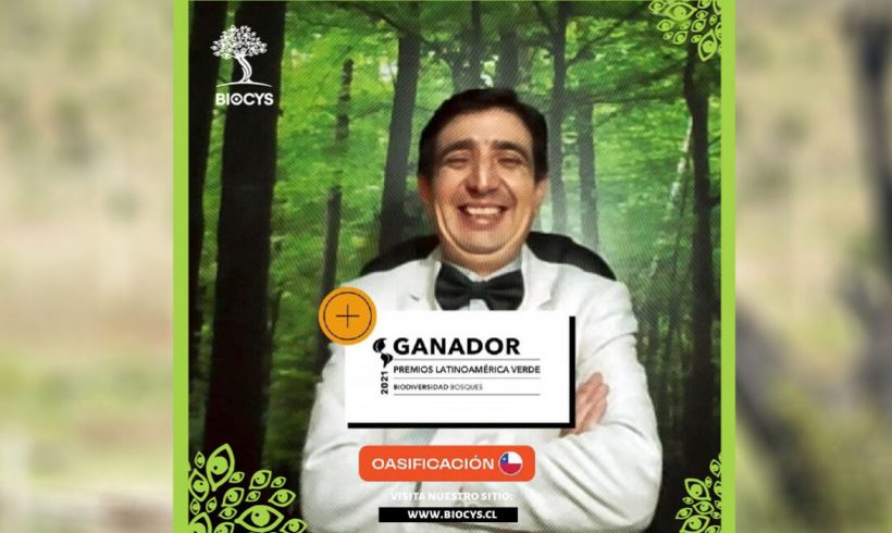Biocys gana segundo reconocimiento en Premios Latinoamérica Verde